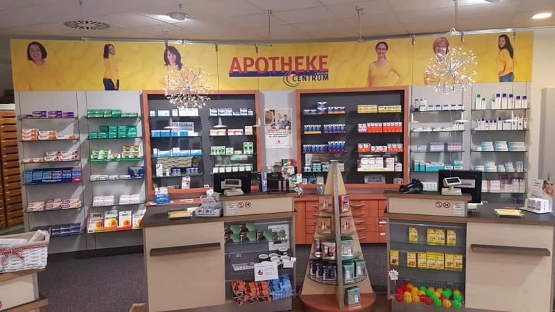 Innenansicht der Apotheke Neustadt-Centrum